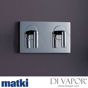 Matki 2/1010 Absolute2 Classic Concealed Thermostatic Shower Mixer, Shower Rose + Hand Shower Spare Parts